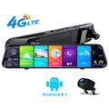 10-Inch Android Mirror Dash Cam