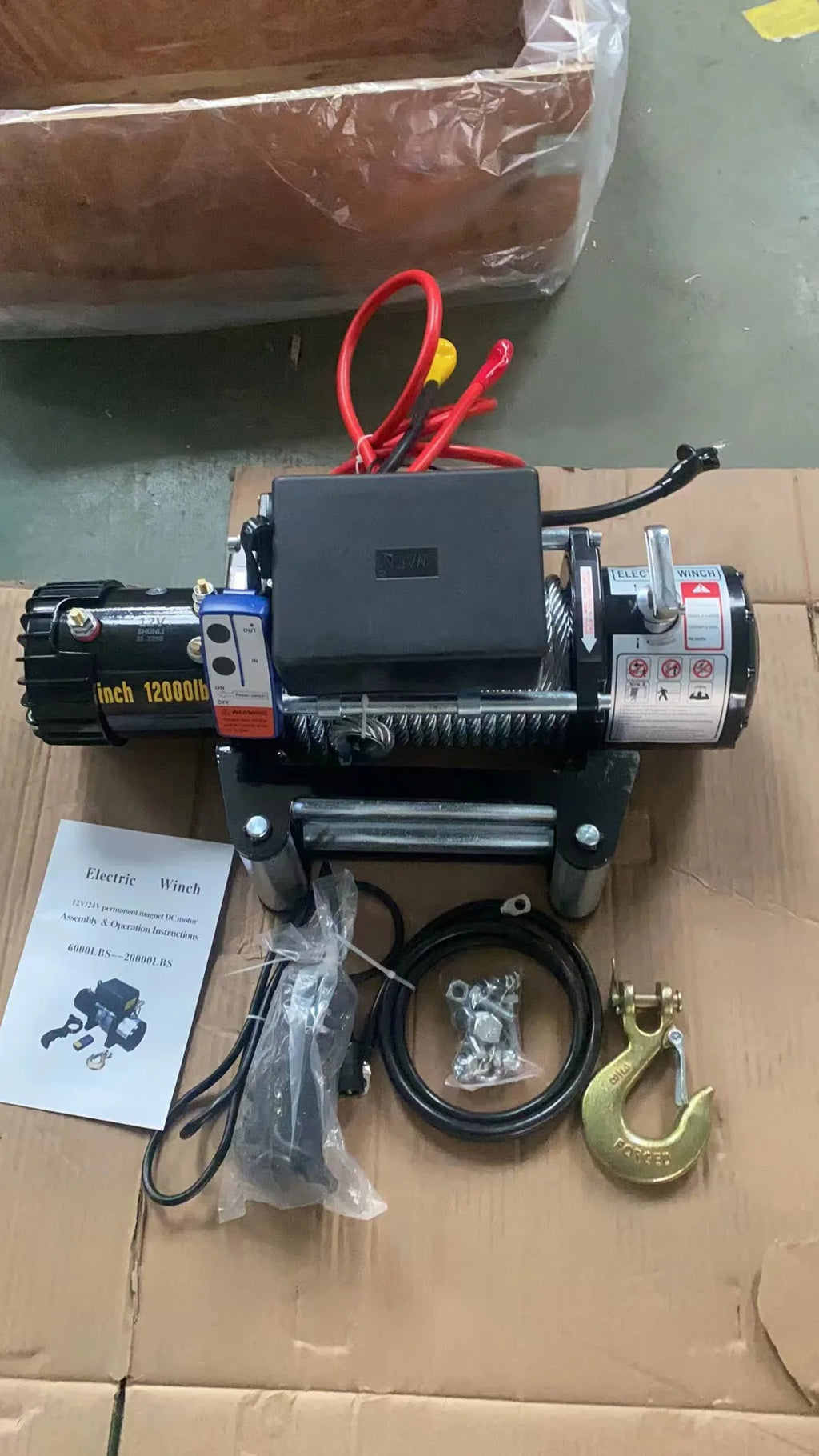 Electric Winch 12v 24v 48v 600-9000lbs