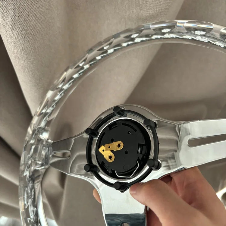 Custom JDM racing steering wheel