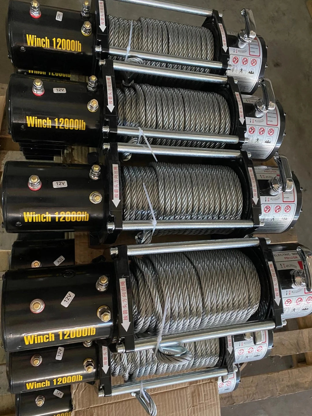 Electric Winch 12v 24v 48v 600-9000lbs