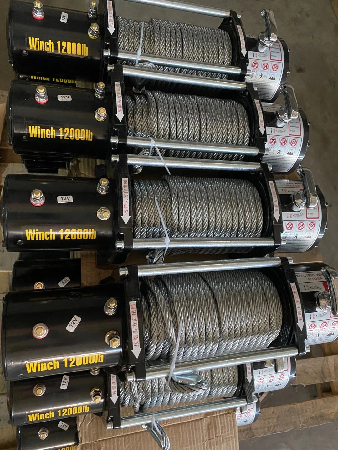 Electric Winch 12v 24v 48v 600-9000lbs
