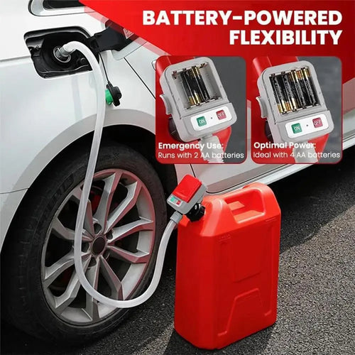 Automatic Fuel Transfer Pump with Auto-Stop Sensor(3.2 GPM)