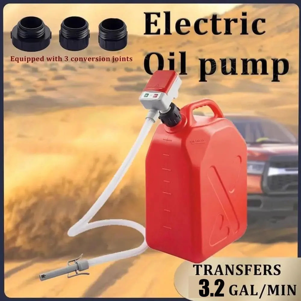 Automatic Fuel Transfer Pump with Auto-Stop Sensor(3.2 GPM)